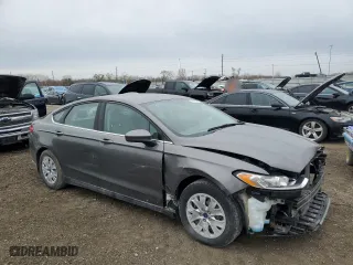 2014 Ford Fusion S with VIN 1FA6P0G76E5393950, listed as a Copart auction lot 51120085 with 93,671 mi miles and Salvage Title. Bid and sale history available at carsss.com. Image 4.