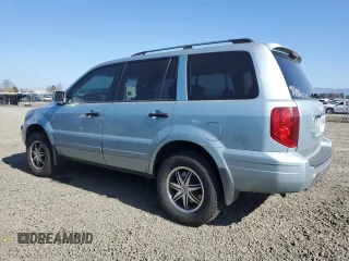 2003 Honda Pilot EX with VIN 2HKYF18403H561000, listed as a Copart auction lot 46505175 with 219,039 mi miles and Salvage Title. Bid and sale history available at DreamBid. Image 2.