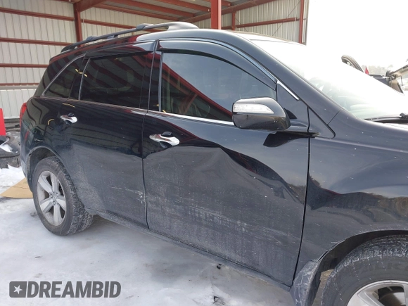 2011 Acura MDX with VIN 2HNYD2H2XBH535547, listed as a IAAI auction lot 41605574 with 243,684 mi miles. Bid and sale history available at carsss.com. Image 6.