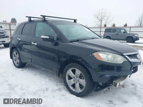 2007 Acura RDX Tech Pkg with VIN 5J8TB18507A024625, listed as a IAAI auction lot 41599406 with 156,690 mi miles. Bid and sale history available at carsss.com. Image 1.