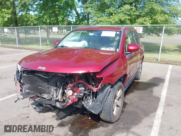 2017 Jeep Compass High Altitude with VIN 1C4NJDEB6HD178195, listed as a IAAI auction lot 42384318 with 51,381 mi miles and . Bid and sale history available at DreamBid. Image 17.