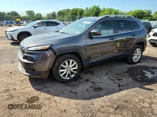 2016 Jeep Cherokee Limited z VIN 1C4PJMDB7GW249210, wystawiony jako Copart lot #53677845 z przebiegiem 93 044 mil mil oraz Szkoda całkowita • Salvage title. Historia ofert i sprzedaży dostępna na DreamBid. Obrazek 1.