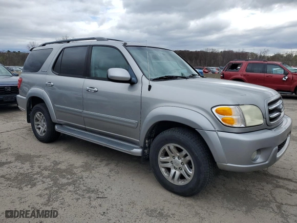 2004 Toyota Sequoia Limited with VIN 5TDBT48A24S215547, listed as a Copart auction lot 53239665 with 155,540 mi miles and Clean Title. Bid and sale history available at carsss.com. Image 4.