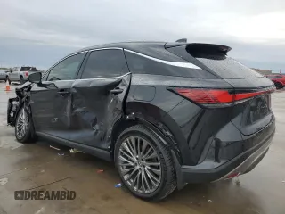 2024 Lexus RX with VIN 2T2BAMBA4RC030832, listed as a Copart auction lot 84024924 with 12,605 mi miles and Salvage Title. Bid and sale history available at carsss.com. Image 2.