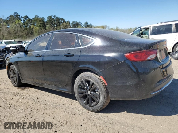 2015 Chrysler 200 Limited with VIN 1C3CCCAB1FN693585, listed as a Copart auction lot 50092965 with 135,648 mi miles and Salvage title. Bid and sale history available at DreamBid. Image 2.