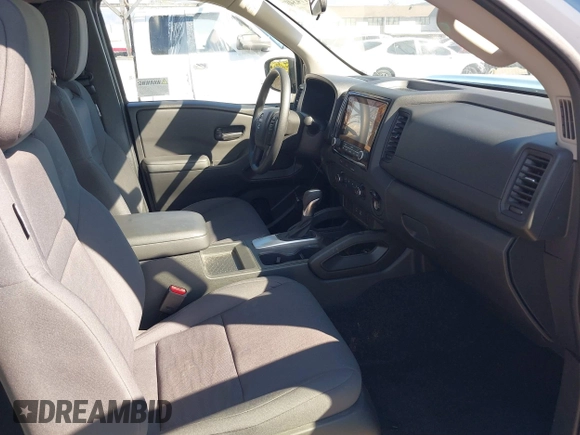2024 Nissan Frontier S with VIN 1N6ED1CL3RN633594, listed as a IAAI auction lot 41743400 with 23,166 mi miles and . Bid and sale history available at DreamBid. Image 5.