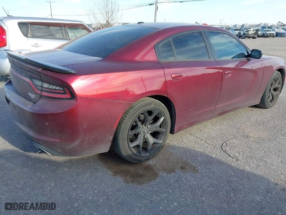 2018 Dodge Charger SXT with VIN 2C3CDXBG0JH289953, listed as a IAAI auction lot 41696969 with 155,839 mi miles. Bid and sale history available at carsss.com. Image 4.