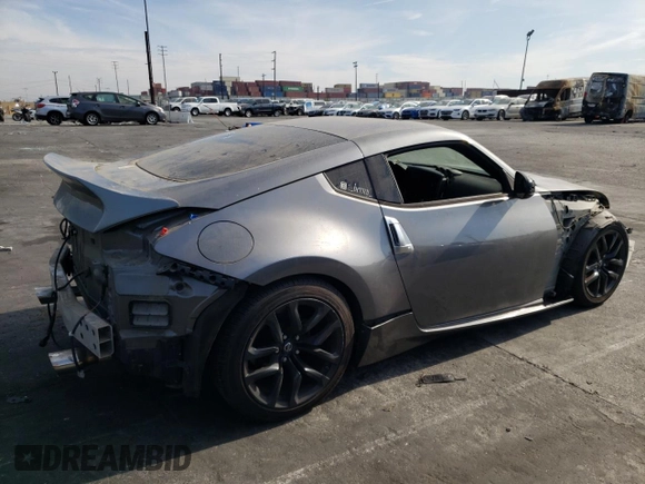 2017 Nissan 370Z Touring with VIN JN1AZ4EH2HM952005, listed as a Copart auction lot 75882754 with 0 mi miles and Salvage Title. Bid and sale history available at carsss.com. Image 3.