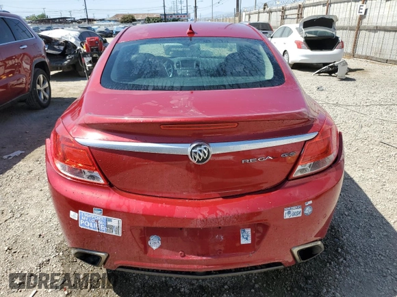 2013 Buick Regal GS z VIN 2G4GV5GV4D9247690, wystawiony jako Copart lot #61484565 z przebiegiem 173 160 mil mil oraz Czysty tytuł • Clean title. Historia ofert i sprzedaży dostępna na DreamBid. Obrazek 6.