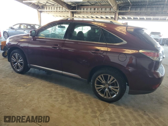 2014 Lexus RX 350 with VIN 2T2ZK1BA4EC133835, listed as a Copart auction lot 63265485 with 268,279 mi miles and Salvage title. Bid and sale history available at DreamBid. Image 2.