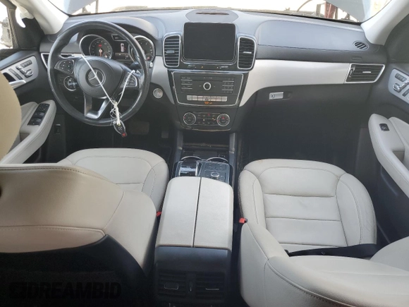2018 Mercedes-Benz GLS with VIN 4JGDF6EE2JB076621, listed as a Copart auction lot 54197195 with 66,493 mi miles and Salvage Title. Bid and sale history available at carsss.com. Image 8.