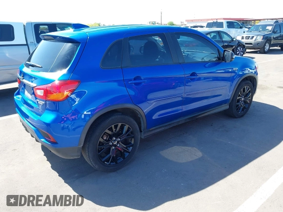 2019 Mitsubishi Outlander ES with VIN JA4AP3AU8KU025396, listed as a IAAI auction lot 42095905 with 98,521 mi miles and . Bid and sale history available at DreamBid. Image 4.