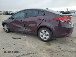 2017 Kia Forte LX with VIN 3KPFK4A72HE042924, listed as a Copart auction lot 49030225 with 64,299 mi miles and Salvage Title. Bid and sale history available at carsss.com. Image 2.