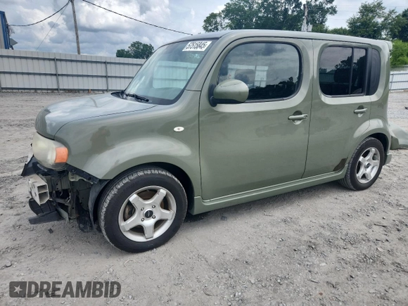 2009 Nissan Cube SL z VIN JN8AZ28R99T116824, wystawiony jako Copart lot #57515845 z przebiegiem 271 001 mil mil oraz Szkoda całkowita • Salvage title. Historia ofert i sprzedaży dostępna na DreamBid. Obrazek 1.