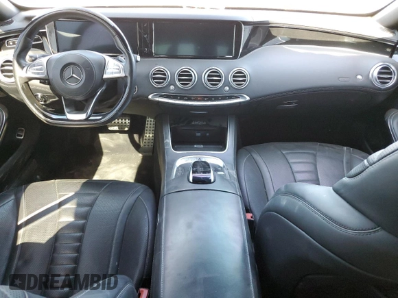 2017 Mercedes-Benz S 550 with VIN WDDXK8CB3HA021330, listed as a Copart auction lot 57105644 with 34,794 mi miles and Salvage Title. Bid and sale history available at DreamBid. Image 8.