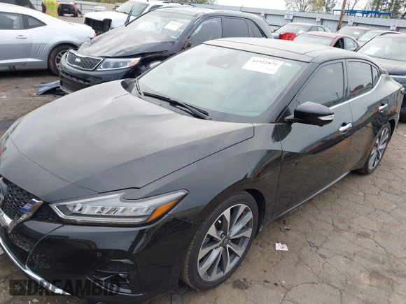 2023 Nissan Maxima Platinum with VIN 1N4AA6FV0PC509933, listed as a IAAI auction lot 41922872 with 11,478 mi miles and . Bid and sale history available at DreamBid. Image 2.