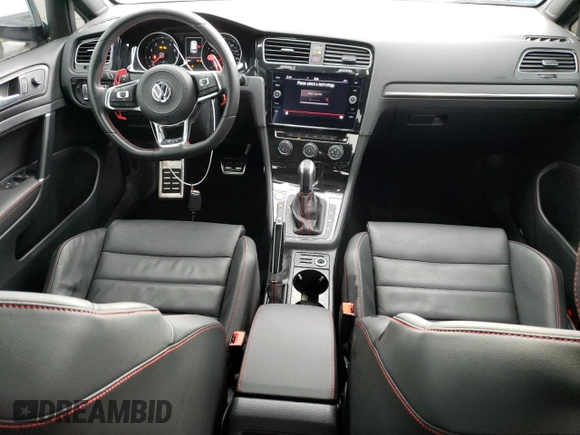 2021 Volkswagen Golf GTI S with VIN 3VW6T7AU7MM000167, listed as a Copart auction lot 44574295 with 14,381 mi miles and Salvage Title. Bid and sale history available at carsss.com. Image 8.