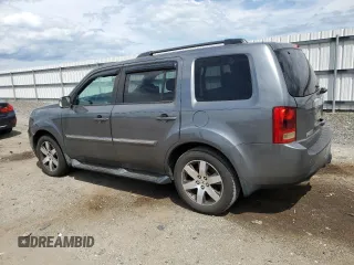 2012 Honda Pilot Touring with VIN 5FNYF4H99CB045763, listed as a Copart auction lot 54984825 with 217,548 mi miles and Clean Title. Bid and sale history available at DreamBid. Image 2.