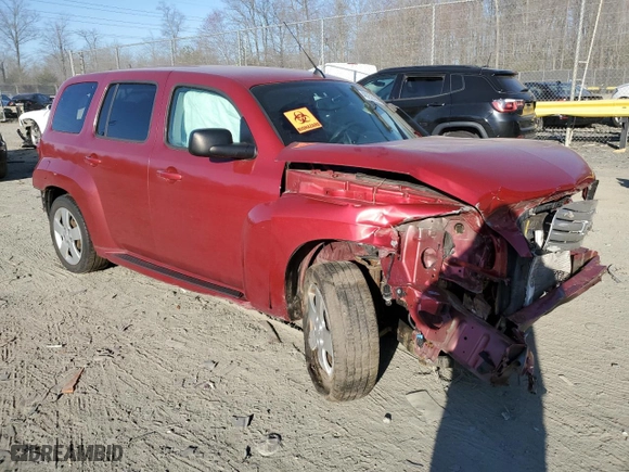2011 Chevrolet HHR LS with VIN 3GNBAAFW0BS537901, listed as a Copart auction lot 48258335 with 0 mi miles and Salvage Title. Bid and sale history available at carsss.com. Image 4.