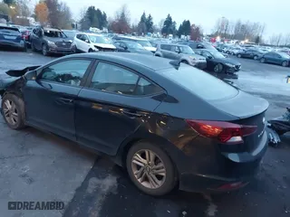 2019 Hyundai Elantra Preferred with VIN KMHD84LF9KU735813, listed as a IAAI auction lot 41073996 with 96,326 mi miles. Bid and sale history available at carsss.com. Image 3.