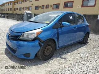 2012 Toyota Yaris L z VIN JTDKTUD35CD504228, wystawiony jako Copart lot #58016035 z przebiegiem 192 105 mil mil oraz Czysty tytuł • Clean title. Historia ofert i sprzedaży dostępna na DreamBid. Obrazek 1.