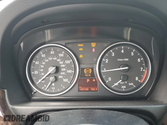 2011 BMW 3 Series 328i xDrive with VIN WBAKF5C55BE655169, listed as a Copart auction lot 66855654 with 145,140 mi miles and Non Repairable. Bid and sale history available at carsss.com. Image 9.