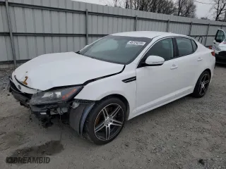 2013 Kia Optima SX w/Limited Pkg with VIN 5XXGR4A60DG157806, listed as a Copart auction lot 45724315 with 144,299 mi miles and Salvage Title. Bid and sale history available at carsss.com. Image 1.
