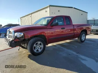 2006 Dodge Dakota SLT z VIN 1D7HE42N26S644803, wystawiony jako Copart lot #46077685 z przebiegiem 247 937 mil mil oraz Szkoda całkowita • Salvage title. Historia ofert i sprzedaży dostępna na DreamBid. Obrazek 1.