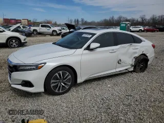 2022 Honda Accord EX-L with VIN 1HGCV3F53NA012651, listed as a Copart auction lot 50301925 with 32,628 mi miles and Salvage title. Bid and sale history available at DreamBid. Image 1.