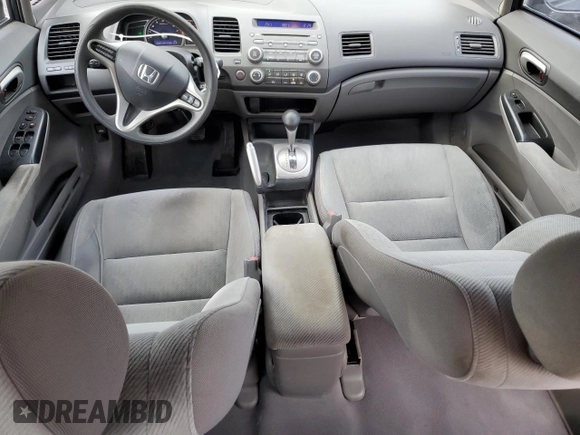 2011 Honda Civic LX with VIN 2HGFA1F55BH522350, listed as a Copart auction lot 53854795 with 39,749 mi miles and Salvage Title. Bid and sale history available at DreamBid. Image 8.