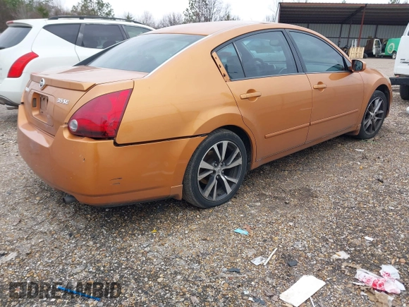 2004 Nissan Maxima SE with VIN 1N4BA41E04C811931, listed as a IAAI auction lot 41596838 with 165,350 mi miles and . Bid and sale history available at DreamBid. Image 4.