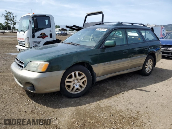 2002 Subaru Legacy Outback Limited с VIN 4S3BH686527621385, выставлен на аукционе Copart как лот 57470185 с пробегом 196 210 миль миль и Списание • Salvage title. История ставок и продаж доступна на DreamBid. Изображение 1.