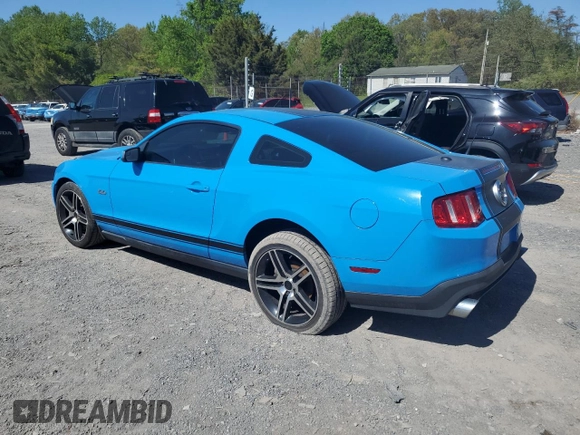 2011 Ford Mustang GT with VIN 1ZVBP8CF7B5118634, listed as a Copart auction lot 54327925 with 144,040 mi miles and Salvage title. Bid and sale history available at DreamBid. Image 2.