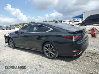 2020 Lexus ES 350 F Sport with VIN 58AGZ1B15LU057618, listed as a Copart auction lot 55978645 with 56,891 mi miles and Non repairable. Bid and sale history available at DreamBid. Image 2.