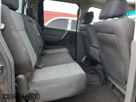 2005 Nissan Titan LE with VIN 1N6AA07B25N561106, listed as a Copart auction lot 50073555 with 264,512 mi miles and Clean Title. Bid and sale history available at carsss.com. Image 10.