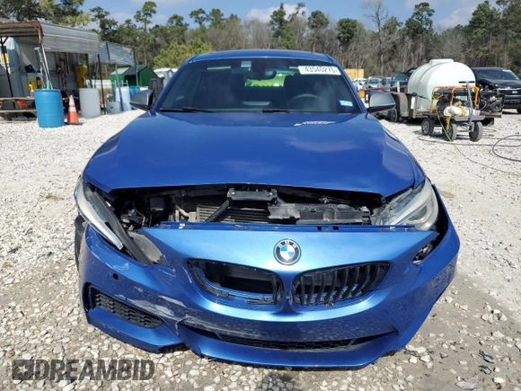 2015 BMW 2 Series M235i with VIN WBA1J7C58FV358750, listed as a Copart auction lot 43540275 with 123,223 mi miles and Salvage Title. Bid and sale history available at carsss.com. Image 5.