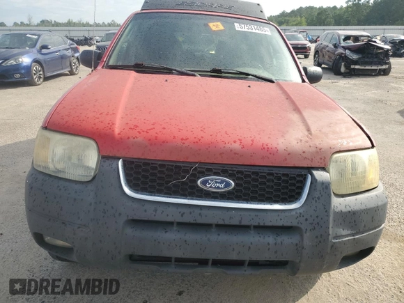 2002 Ford Escape XLT Choice with VIN 1FMYU04192KD66021, listed as a Copart auction lot 57531485 with 157,628 mi miles and Clean title. Bid and sale history available at DreamBid. Image 5.