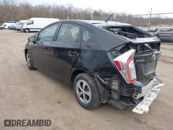 2013 Toyota Prius One with VIN JTDKN3DU8D0338101, listed as a IAAI auction lot 41684551 with 120,868 mi miles and . Bid and sale history available at DreamBid. Image 3.