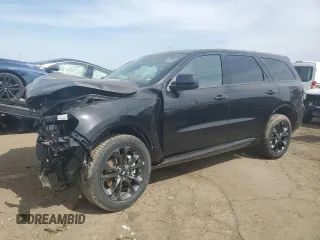 2025 Dodge Durango GT Plus z VIN 1C4RDJDG1SC533873, wystawiony jako Copart lot #54651765 z przebiegiem 279 mil mil oraz Szkoda całkowita • Salvage title. Historia ofert i sprzedaży dostępna na DreamBid. Obrazek 1.