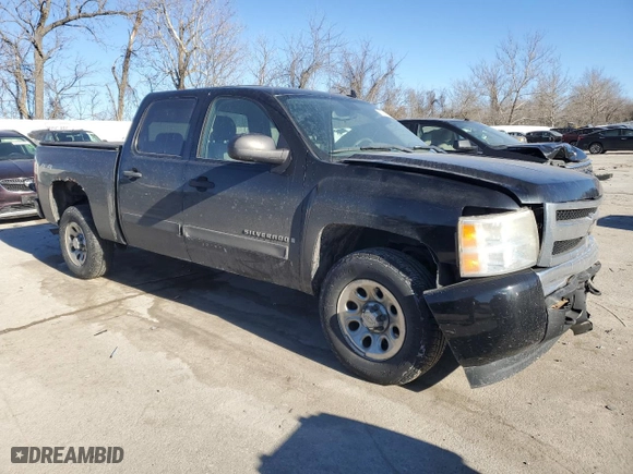 2007 Chevrolet Silverado 1500 LS with VIN 2GCEK13C071717220, listed as a Copart auction lot 47298795 with 141,507 mi miles and Salvage Title. Bid and sale history available at carsss.com. Image 4.