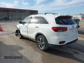 2019 Kia Sorento EX V6 with VIN 5XYPHDA5XKG507641, listed as a IAAI auction lot 41655933 with 171,136 mi miles. Bid and sale history available at carsss.com. Image 3.