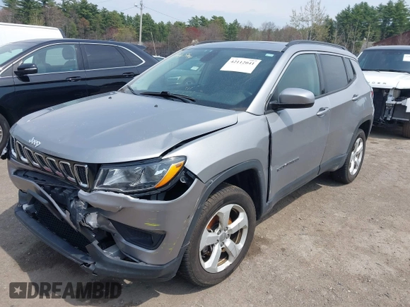 2018 Jeep Compass Altitude с VIN 3C4NJDBBXJT313666, выставлен на аукционе IAAI как лот 42112041 с пробегом 163 110 миль миль и . История ставок и продаж доступна на DreamBid. Изображение 2.