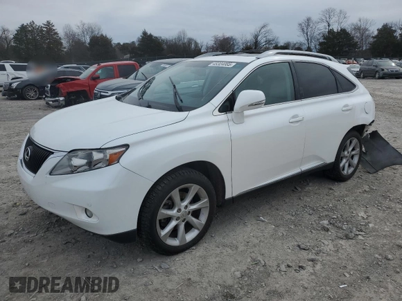 2010 Lexus RX 350 with VIN 2T2ZK1BA0AC038408, listed as a Copart auction lot 48304085 with 125,535 mi miles and Clean Title. Bid and sale history available at DreamBid. Image 1.