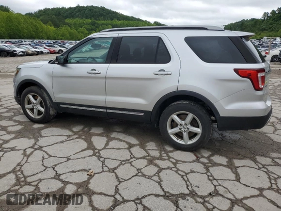 2017 Ford Explorer XLT with VIN 1FM5K8D86HGB68092, listed as a Copart auction lot 58046485 with 78,572 mi miles and Salvage title. Bid and sale history available at DreamBid. Image 2.
