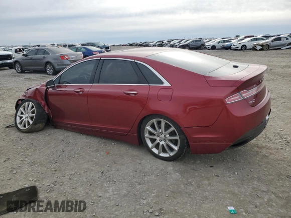 2013 Lincoln MKZ with VIN 3LN6L2J90DR817898, listed as a Copart auction lot 84703814 with 79,335 mi miles and Salvage Title. Bid and sale history available at DreamBid. Image 2.