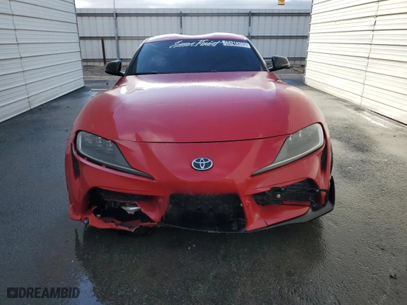 2020 Toyota GR Supra 3.0 with VIN WZ1DB4C09LW025142, listed as a Copart auction lot 44214385 with 58,178 mi miles and Clean Title. Bid and sale history available at carsss.com. Image 5.
