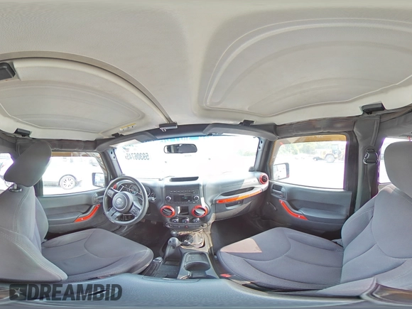 2013 Jeep Wrangler Sport z VIN 1C4AJWAG5DL671491, wystawiony jako Copart lot #59306745 z przebiegiem 111 778 mil mil oraz Szkoda całkowita • Salvage title. Historia ofert i sprzedaży dostępna na DreamBid. Obrazek 14.