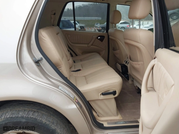 2002 Mercedes-Benz M-Class with VIN 4JGAB54E82A308902, listed as a IAAI auction lot 41779482 with 99,933 mi miles. Bid and sale history available at carsss.com. Image 8.