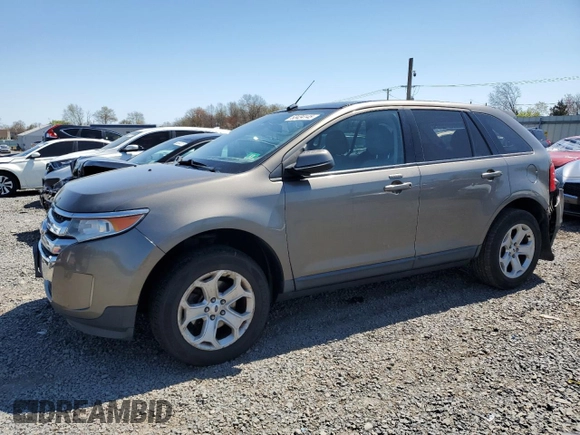 2014 Ford Edge SEL z VIN 2FMDK4JC7EBA36345, wystawiony jako Copart lot #53434145 z przebiegiem 184 955 mil mil oraz Szkoda całkowita • Salvage title. Historia ofert i sprzedaży dostępna na DreamBid. Obrazek 1.