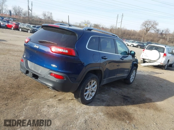 2018 Jeep Cherokee Latitude Plus with VIN 1C4PJMLX3JD548435, listed as a IAAI auction lot 41622224 with 82,093 mi miles and . Bid and sale history available at DreamBid. Image 4.